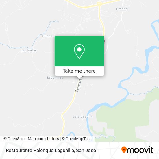 Mapa de Restaurante Palenque Lagunilla