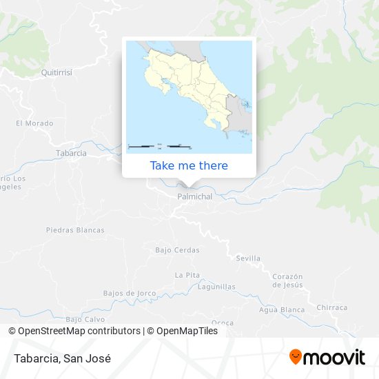 Tabarcia map