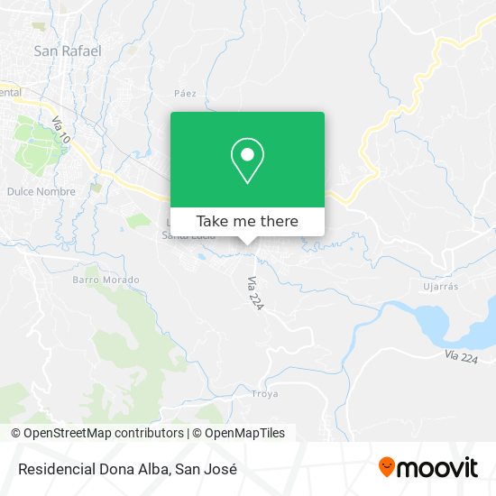 Residencial Dona Alba map