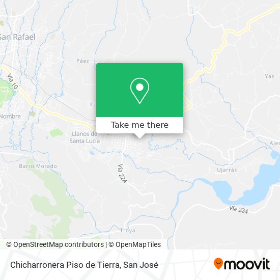Chicharronera Piso de Tierra map
