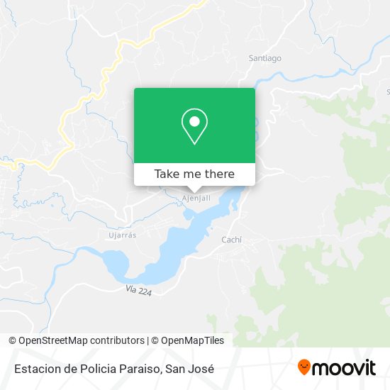 Estacion de Policia Paraiso map