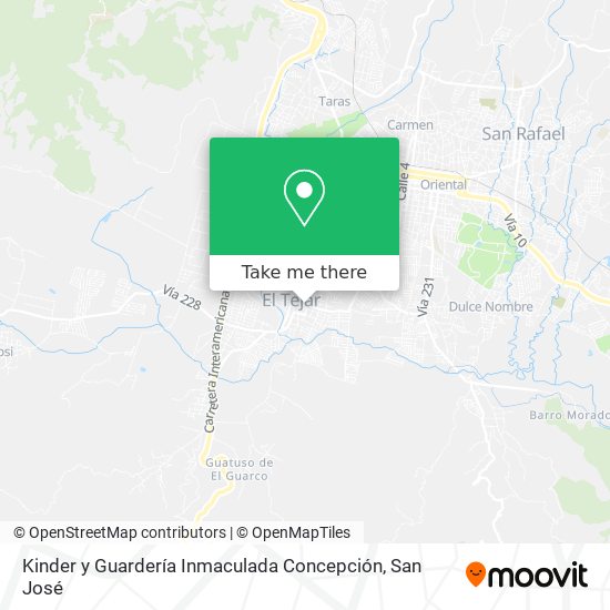 Kinder y Guardería Inmaculada Concepción map