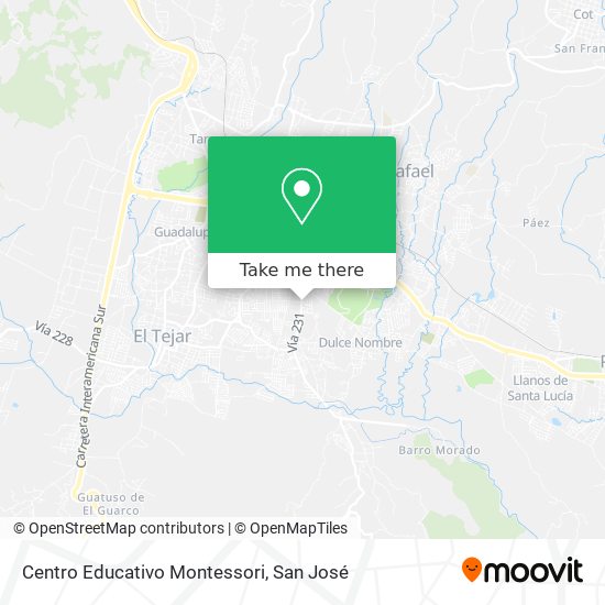 Centro Educativo Montessori map