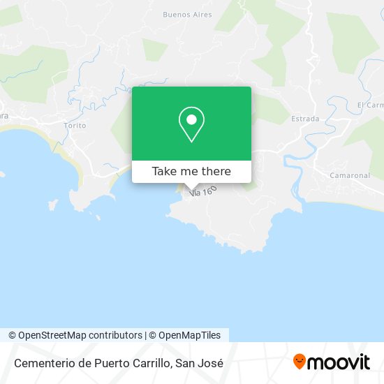 Cementerio de Puerto Carrillo map