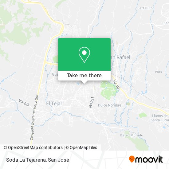 Soda La Tejarena map