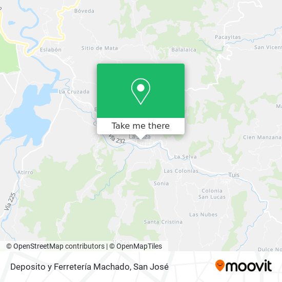 Deposito y Ferretería Machado map