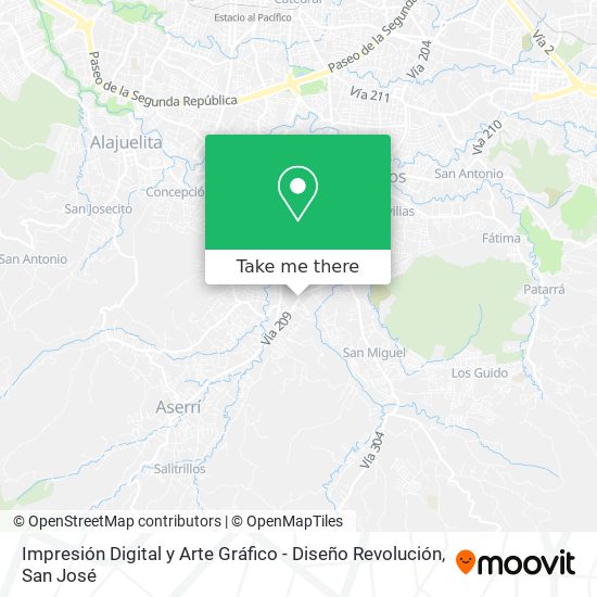 Impresión Digital y Arte Gráfico - Diseño Revolución map