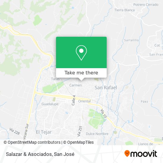 Salazar & Asociados map