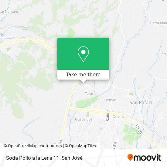 Soda Pollo a la Lena 11 map