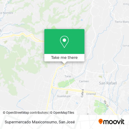 Supermercado Maxiconsumo map