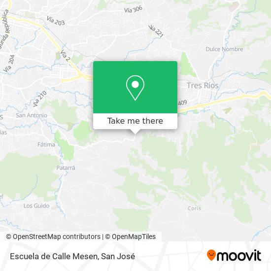 Escuela de Calle Mesen map
