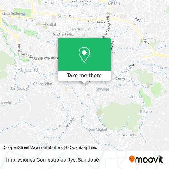 Impresiones Comestibles Rye map