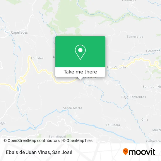 Mapa de Ebais de Juan Vinas