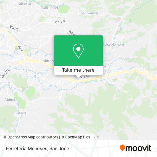 Ferreteria Meneses map