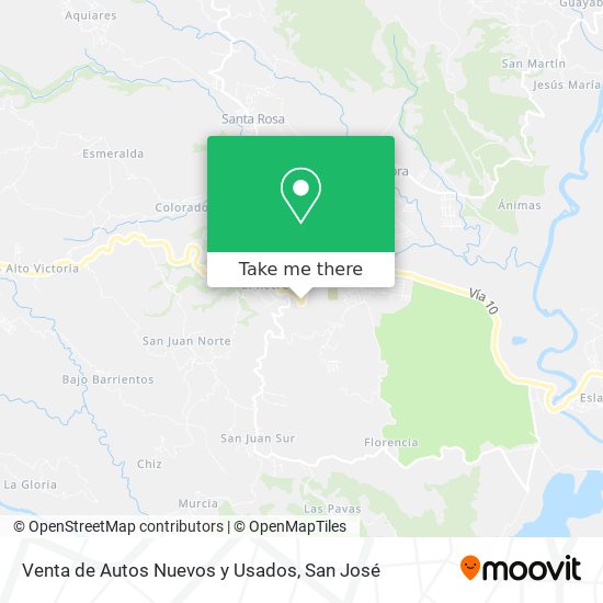 Venta de Autos Nuevos y Usados map