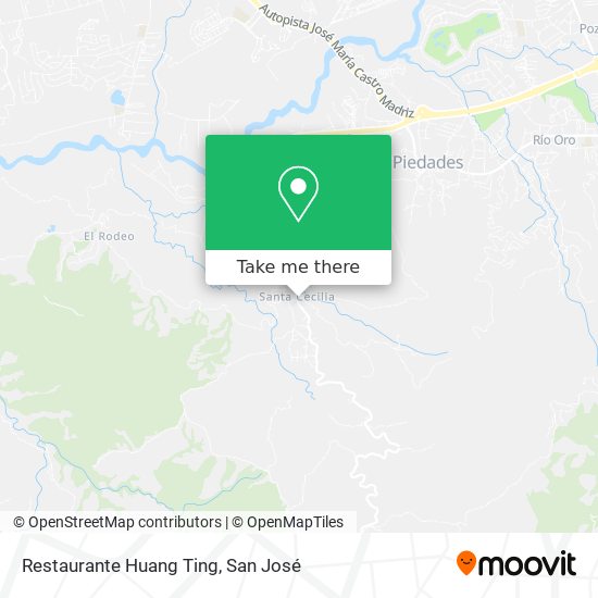 Restaurante Huang Ting map