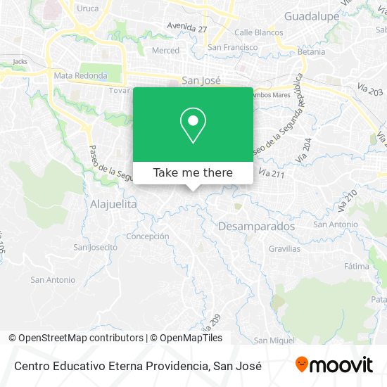 Centro Educativo Eterna Providencia map
