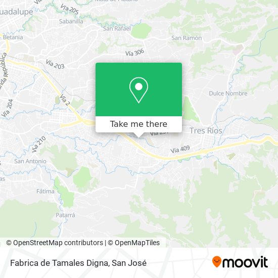 Fabrica de Tamales Digna map