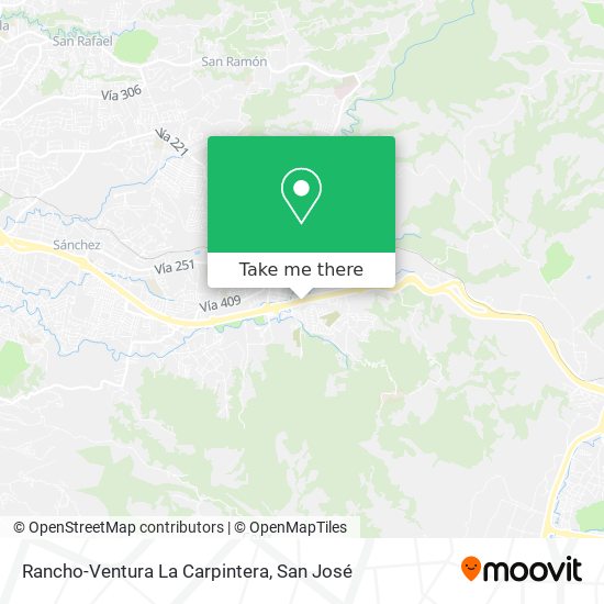 Rancho-Ventura La Carpintera map