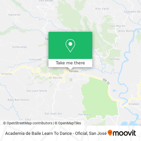 Academia de Baile Learn To Dance - Oficial map