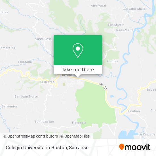 Colegio Universitario Boston map