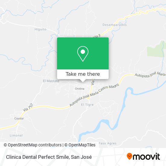 Clinica Dental Perfect Smile map