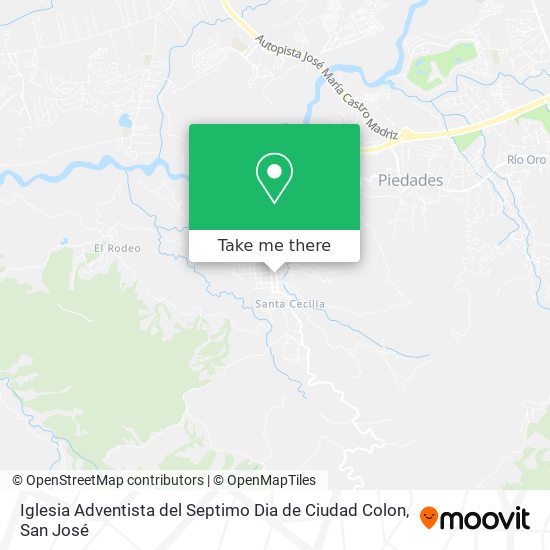 Iglesia Adventista del Septimo Dia de Ciudad Colon map