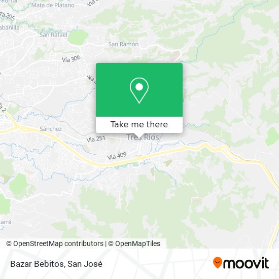 Mapa de Bazar Bebitos
