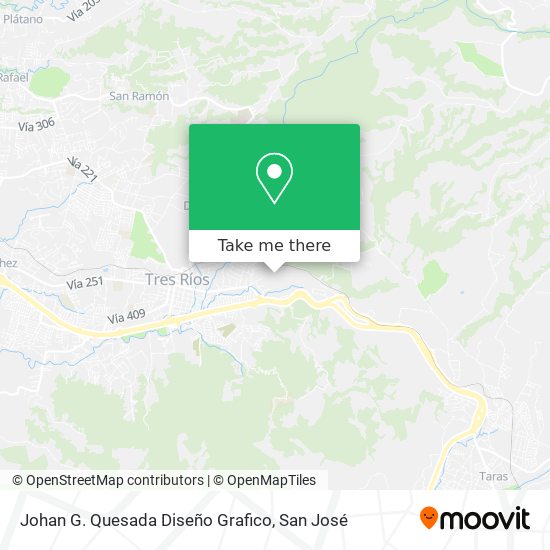 Mapa de Johan G. Quesada Diseño Grafico