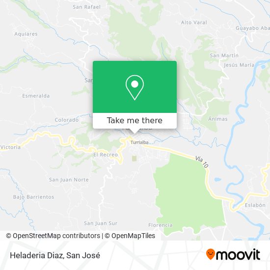 Heladeria Diaz map
