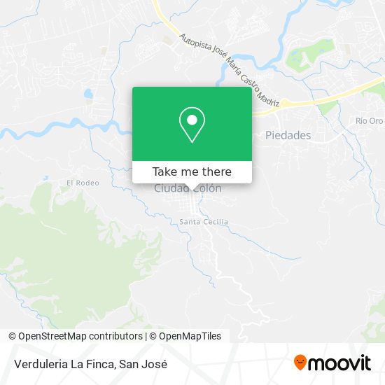 Mapa de Verduleria La Finca