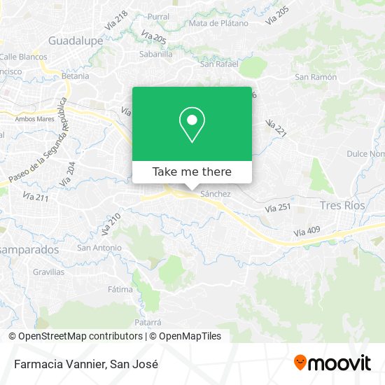 Farmacia Vannier map