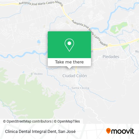 Clinica Dental Integral Dent map