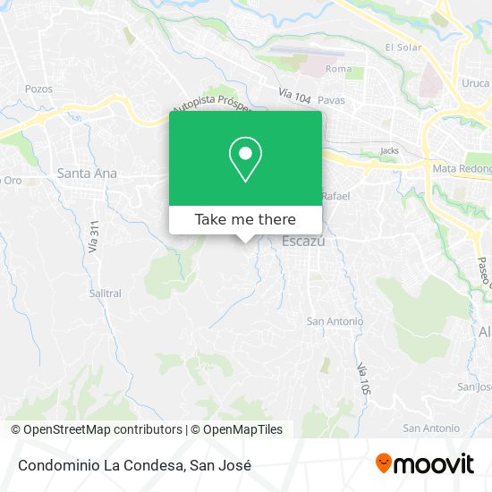 Condominio La Condesa map