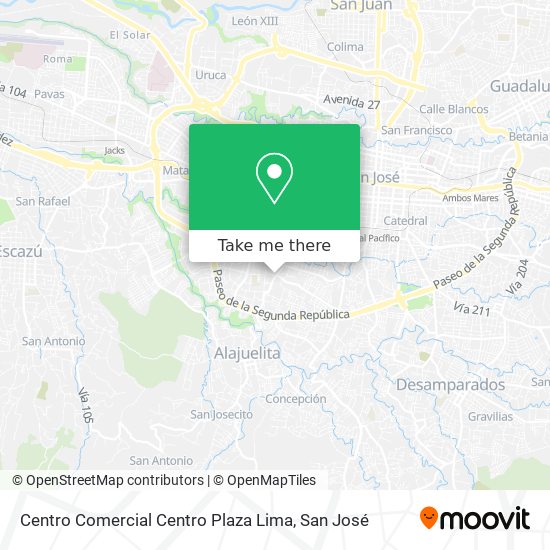 Centro Comercial Centro Plaza Lima map