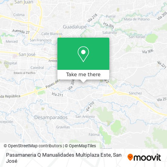 Pasamaneria Q Manualidades Multiplaza Este map