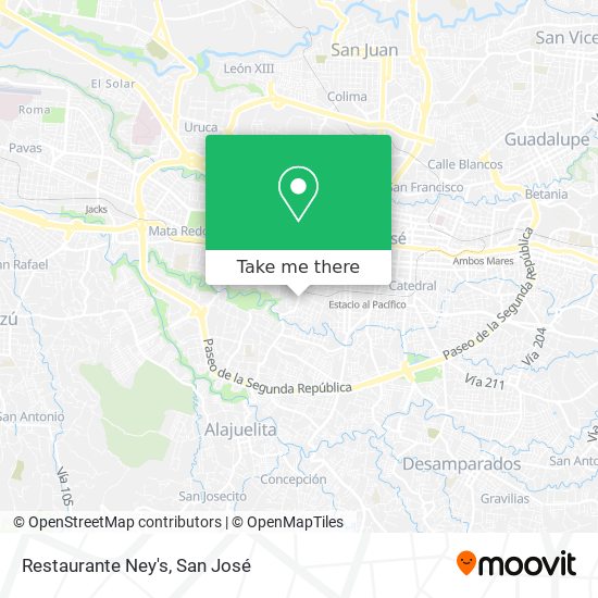 Restaurante Ney's map