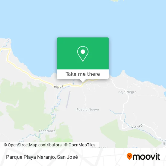 Parque Playa Naranjo map