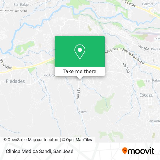 Clinica Medica Sandi map