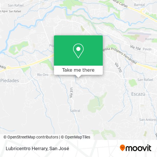 Lubricentro Herrary map