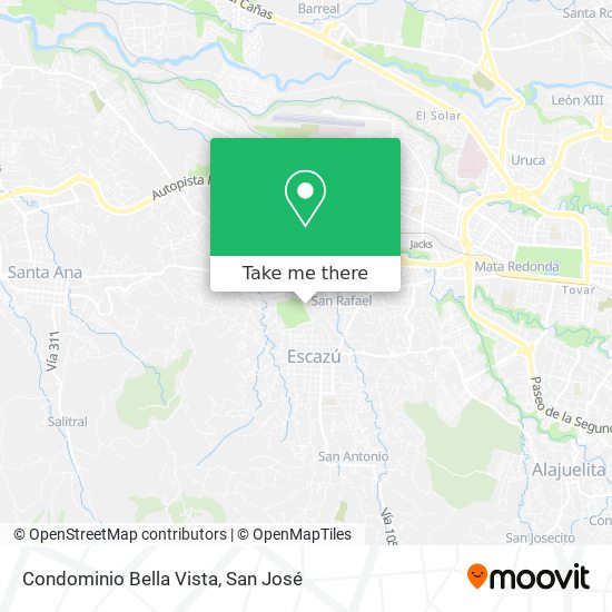 Condominio Bella Vista map