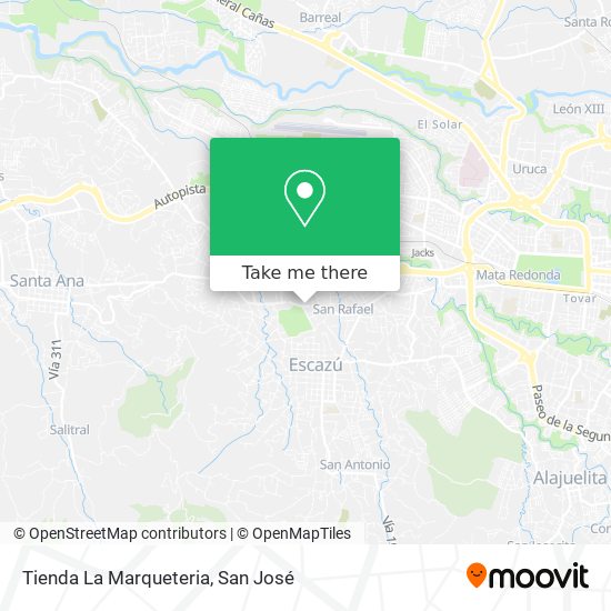 Tienda La Marqueteria map