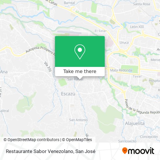 Restaurante Sabor Venezolano map