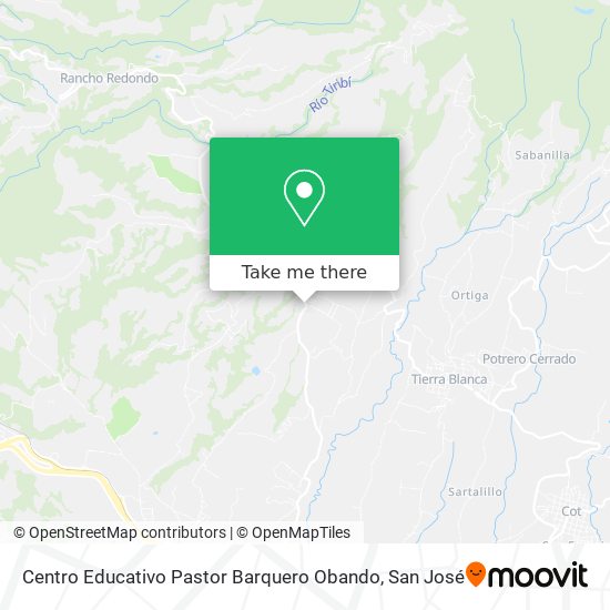 Centro Educativo Pastor Barquero Obando map