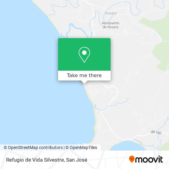Refugio de Vida Silvestre map