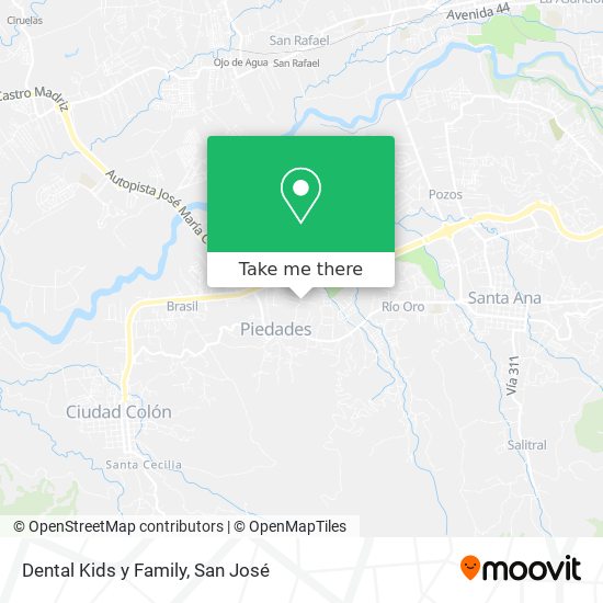 Dental Kids y Family map