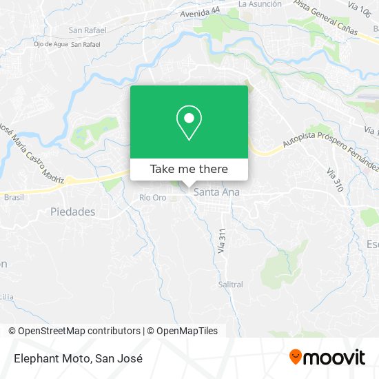 Elephant Moto map