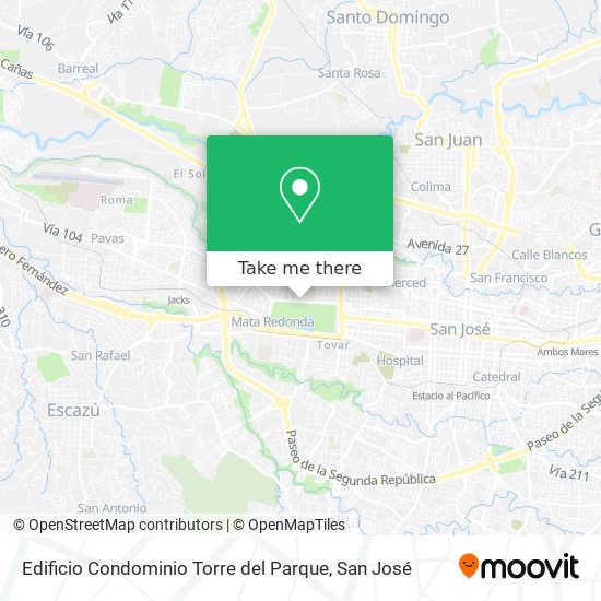Edificio Condominio Torre del Parque map