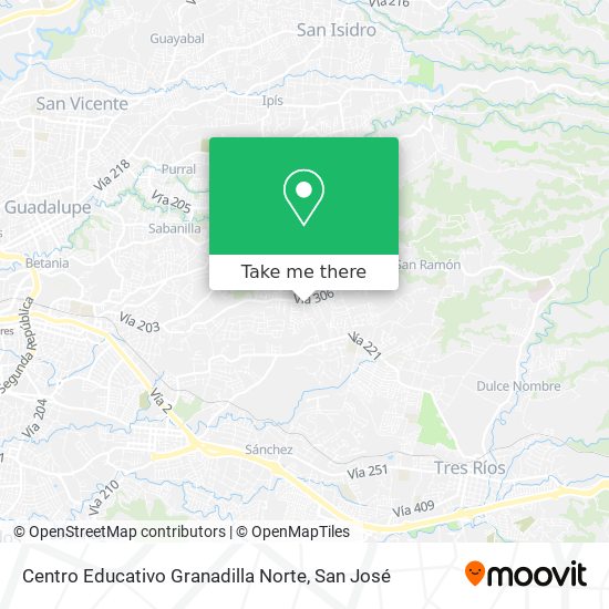 Centro Educativo Granadilla Norte map