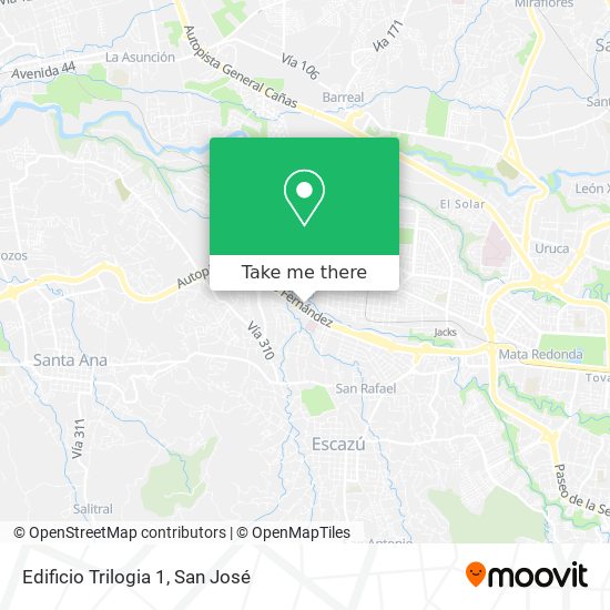 Mapa de Edificio Trilogia 1
